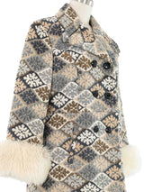 1960s Snowflake Tweed Coat Outerwear arcadeshops.com