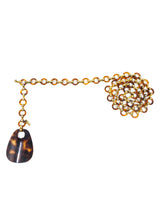 Yves Saint Laurent Tortoise Link Chain Belt Accessory arcadeshops.com