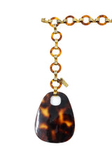 Yves Saint Laurent Tortoise Link Chain Belt Accessory arcadeshops.com