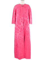 1960's Pink Jacquard Dress Ensemble Suit arcadeshops.com