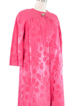 1960's Pink Jacquard Dress Ensemble Suit arcadeshops.com