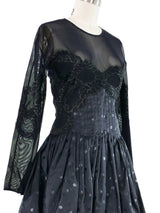 1980s Geoffrey Beene Bubble Skirt Mini Dress Dress arcadeshops.com