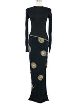 Geoffrey Beene Globe Motif Dress Dress arcadeshops.com