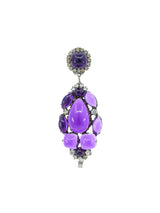 Kenneth Jay Lane Amethyst Drop Earrings Jewelry arcadeshops.com