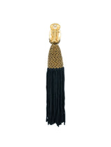 Oscar de la Renta Chain and Tassel Earrings Jewelry arcadeshops.com