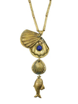 Pal Kepenyes Shell Locket Necklace Jewelry arcadeshops.com