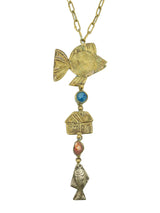 Pal Kepenyes Coral Accent Nautical Necklace Jewelry arcadeshops.com