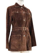 Gaultier Jeans Suede Fringe Jacket Jacket arcadeshops.com