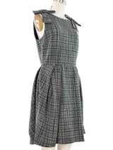2008 Christian Dior Bow Tweed Dress Dress arcadeshops.com