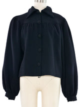 Oscar de la Renta Balloon Sleeve Jacket Jacket arcadeshops.com