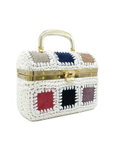 1960s Patchwork Box Bag Accessory arcadeshops.com