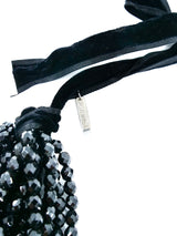 Yves Saint Laurent Multi Strand Jet Necklace Jewelry arcadeshops.com