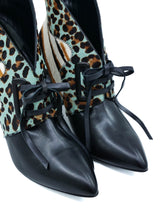 Balenciaga Patchwork Wedge Boots, 37 Accessory arcadeshops.com