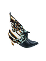 Balenciaga Patchwork Wedge Boots, 37 Accessory arcadeshops.com