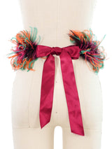 Yves Saint Laurent Feather Scarf Accessory arcadeshops.com