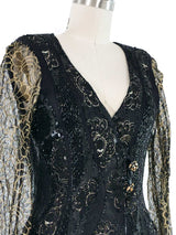Neil Bieff Sequin and Lace Jacket Jacket arcadeshops.com