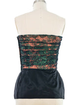 Guy Laroche Lace Overlay Top Top arcadeshops.com