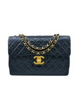 1990s Chanel Quilted Jumbo Half Flap Bag Accessory arcadeshops.com