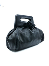 Chanel Black Lambskin Camelia Tote Accessory arcadeshops.com