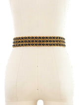 Chanel Woven Triple Chain Belt Accessory arcadeshops.com