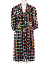 2007 Chanel Tweed Jewel Studded Coat Outerwear arcadeshops.com