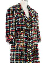 2007 Chanel Tweed Jewel Studded Coat Outerwear arcadeshops.com