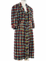 2007 Chanel Tweed Jewel Studded Coat Outerwear arcadeshops.com