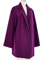 1995 Chanel Plum Tweed Jacket Jacket arcadeshops.com