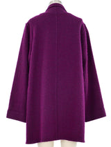 1995 Chanel Plum Tweed Jacket Jacket arcadeshops.com