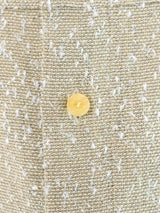 1999 Chanel Tweed Champagne Tank Top arcadeshops.com