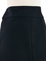 2000s Chanel Wool Mini Skirt Bottom arcadeshops.com