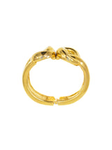 Kenneth Jay Lane Goldtone Knot Cuff Jewelry arcadeshops.com