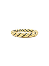 Oscar de la Renta Enameled Twist Bangle Jewelry arcadeshops.com