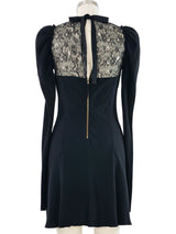 D&G Lace Trimmed Mini Dress Dress arcadeshops.com