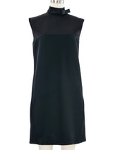 Celine Black Bow Shift Dress Dress arcadeshops.com