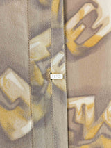 Fendi Watercolor Print Top Top arcadeshops.com