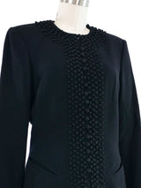 Balmain Cord Accented Blazer Jacket arcadeshops.com