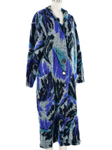 Graphic Mohair Blend Maxi Cardigan Outerwear arcadeshops.com