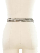 Charles Jourdan Metal Mesh Snake Belt Accessory arcadeshops.com