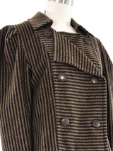 1980s Pierre Cardin Tweed Wool Jacket