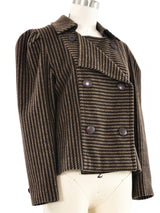 1980s Pierre Cardin Tweed Wool Jacket