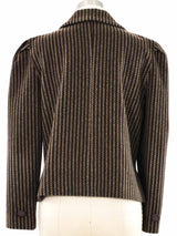 1980s Pierre Cardin Tweed Wool Jacket