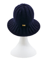 Christian Dior Rib Knit Wire Ring Hat Accessory arcadeshops.com