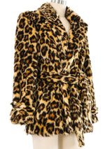 1990s Anna Sui Faux Leopard Jacket Jacket arcadeshops.com