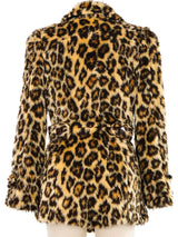 1990s Anna Sui Faux Leopard Jacket Jacket arcadeshops.com
