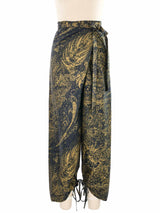 1977 Yves Saint Laurent Les Chinoises Wrap Pants Bottom arcadeshops.com