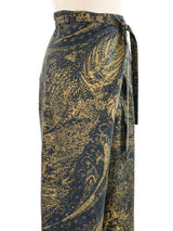 1977 Yves Saint Laurent Les Chinoises Wrap Pants Bottom arcadeshops.com