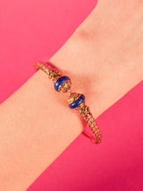 Sapphire Studded 9k English Hallmarked Bangle Fine Jewelry arcadeshops.com