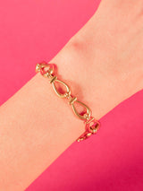 18k Horseshoe Link Chain Bracelet Fine Jewelry arcadeshops.com
