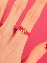 18k Coral Band Ring Fine Jewelry arcadeshops.com
